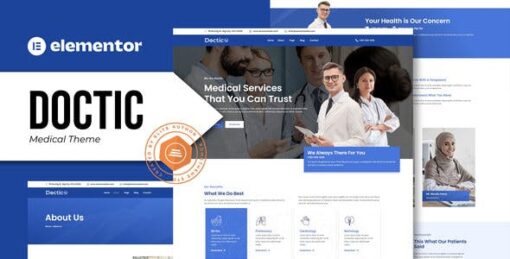 Doctic – Medical Elementor Template Kit