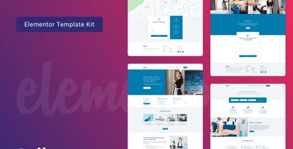 Dribo — Cleaning Company Template Kit for Elementor Dribo — Cleaning Company Template Kit for Elementor