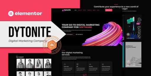 Dytonite – Digital Marketing Company Elementor Pro Template Kit