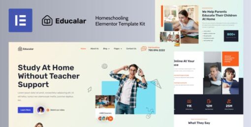 Educalar – Homeschooling Elementor Template Kit