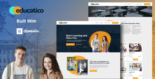 Educatico – Education School & Online Courses Elementor Template Kit Educatico – Education School & Online Courses Elementor Template Kit