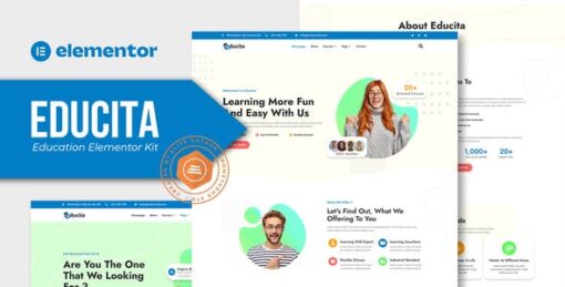 Educita – Education Elementor Template Kit