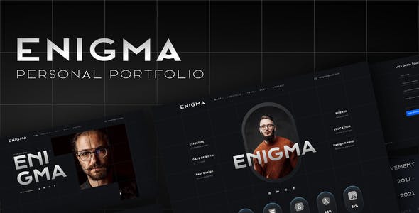 Enigma – Personal Portfolio Elementor Template Kit Enigma – Personal Portfolio Elementor Template Kit