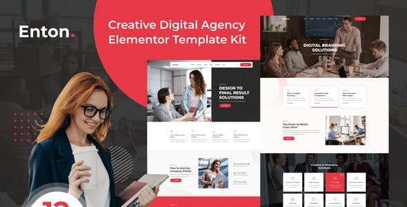 Enton – Creative Agency Elementor Template Kit Enton – Creative Agency Elementor Template Kit