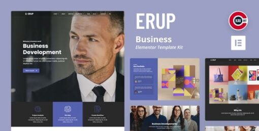 Erup – Business Elementor Template Kit