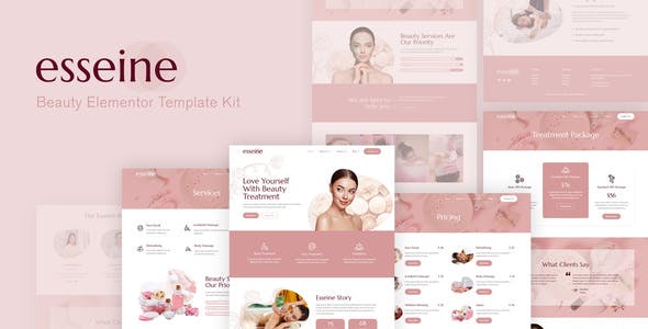Essein – Beauty Spa Elementor Template Kit Essein – Beauty Spa Elementor Template Kit