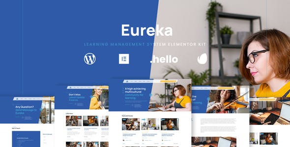 Eureka – Online Learning Elementor Template Kit Eureka – Online Learning Elementor Template Kit