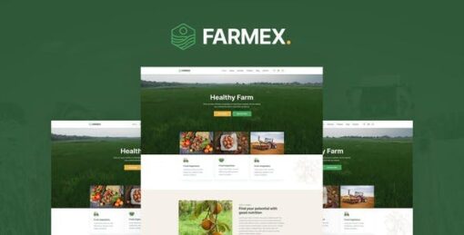 Farmex – Agriculture & Farm Elementor Template Kit