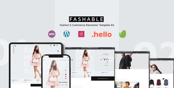 Fashable – Stylist eCommerce Elementor Template Kit Fashable – Stylist eCommerce Elementor Template Kit