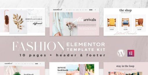 Fashion Feel – WooCommerce Elementor Template Kit