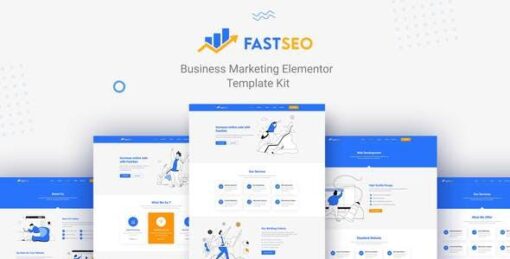FastSEO – Business Marketing Elementor Template Kit