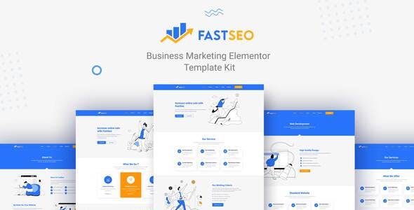 FastSEO – Business Marketing Elementor Template Kit FastSEO – Business Marketing Elementor Template Kit