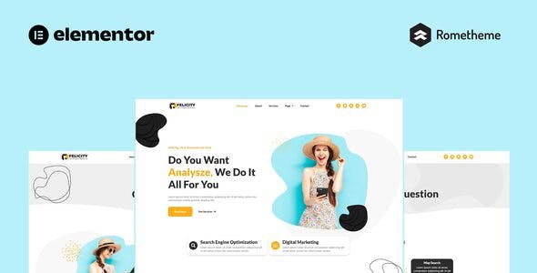 Felicity – SEO & Digital Marketing Elementor Pro Full Site Template Kit Felicity – SEO & Digital Marketing Elementor Pro Full Site Template Kit