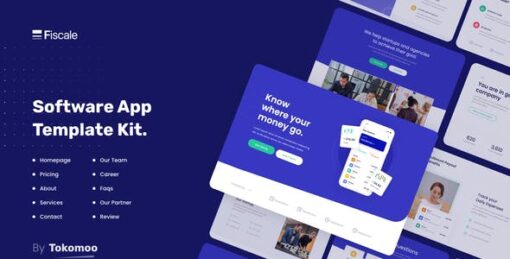 Fiscale | Business & Finance Startup Elementor Template Kit