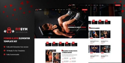 FitGym – Fitness & Gym Elementor Template Kit