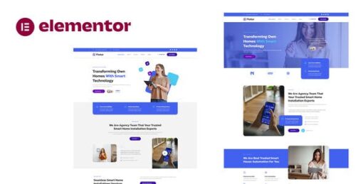 Fiutur – Smarthome Automation Services Elementor Template Kit