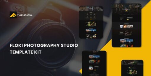 Floki – Photography Studio Elementor Template Kit