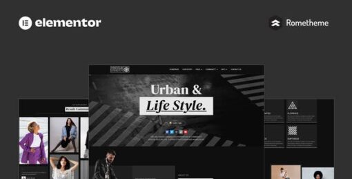 FOCCUS – Photography Community Elementor Pro Full Site Template Kit
