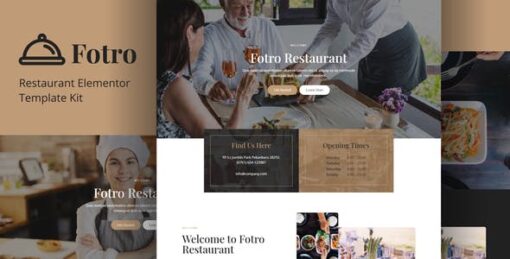 Fotro – Food & Restaurant Elementor Template Kit