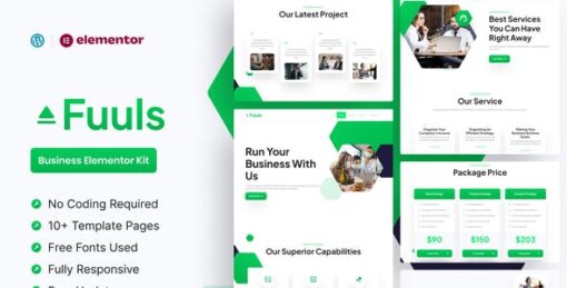 Fuuls – Business Elementor Pro Template Kit