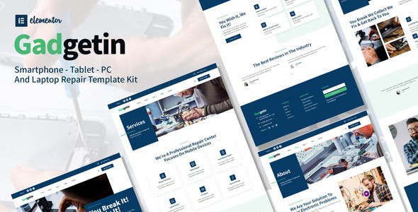 Gadgetin – Smartphone & Computer Repair Elementor Template Kit Gadgetin – Smartphone & Computer Repair Elementor Template Kit