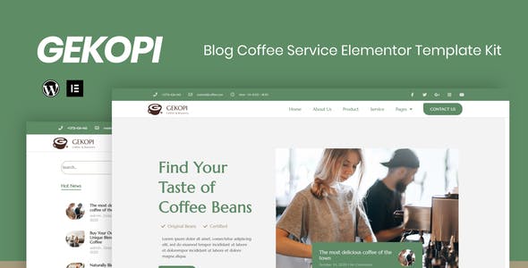 Gekopi – Coffee Shop Blog Elementor Template Kit Gekopi – Coffee Shop Blog Elementor Template Kit