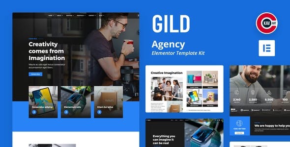 Gild – Agency Elementor Template Kit Gild – Agency Elementor Template Kit