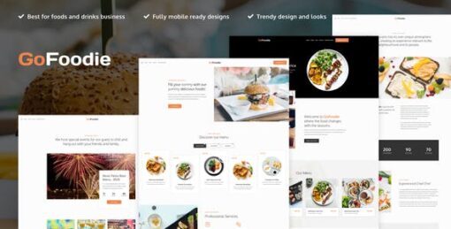 GoFoodie – Cafe & Restaurant Elementor Template Kit