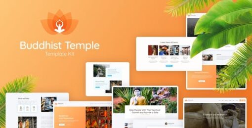 Great Lotus – Buddhist Temple Template Kit