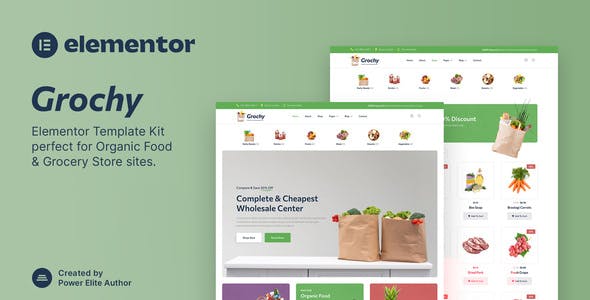 Grochy – Organic Food & Grocery Store Elementor Template Kit Grochy – Organic Food & Grocery Store Elementor Template Kit