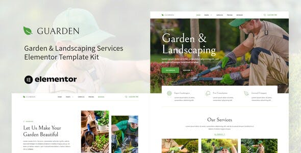 Guarden – Garden & Landscaping Services Elementor Template Kit Guarden – Garden & Landscaping Services Elementor Template Kit