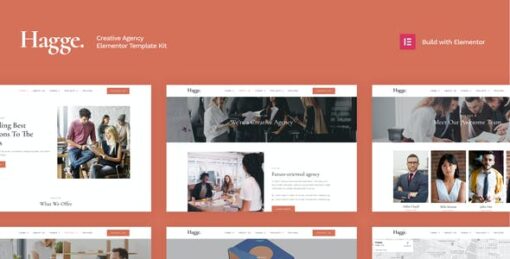 Hagge – Creative Portfolio Elementor Template Kit
