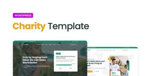 Harity – Fundraising Charity Elementor Template Kit