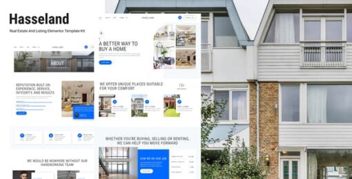 Hasseland – Real Estate Listing Elementor Template Kit