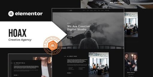 Hoax – Creative Agency Elementor Template Kit