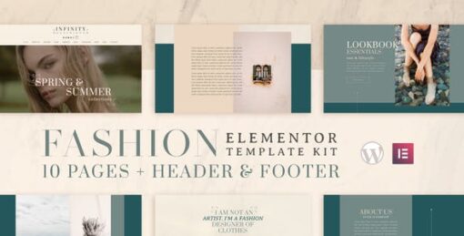 Infinity Fashion – WooCommerce Elementor Template Kit