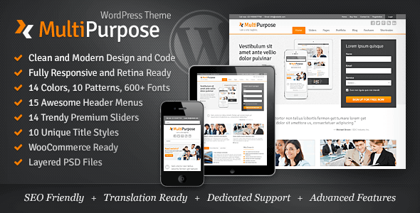 Multipurpose – Responsive WordPress Theme Multipurpose – Responsive WordPress Theme