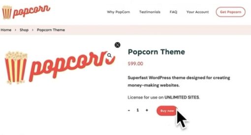Popcorn Full Site Editor