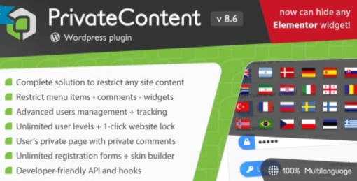 PrivateContent – User Activities add-on