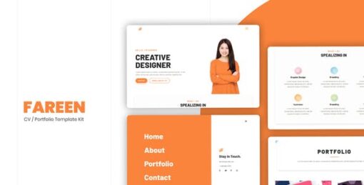 Farren – CV/Resume Elementor Template Kit