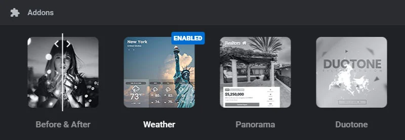 Slider Revolution Weather Add-on Slider Revolution Weather Add-on