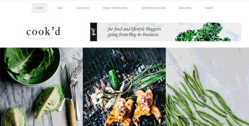 Studiopress Cook’D Pro Theme