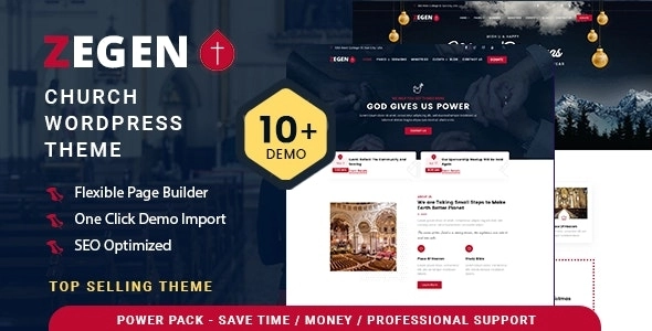 Zegen – Church WordPress Theme Zegen – Church WordPress Theme