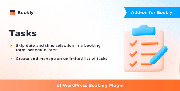 Bookly Tasks (Add-on) Bookly Tasks (Add-on)