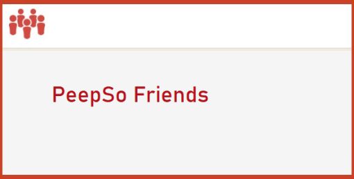PeepSo Core: Friends