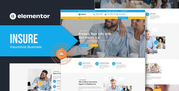Insure – Insurance Business Elementor Template Kit Insure – Insurance Business Elementor Template Kit