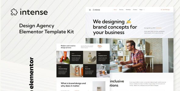 Intense – Creative Digital Agency Services Elementor Template Kit Intense – Creative Digital Agency Services Elementor Template Kit