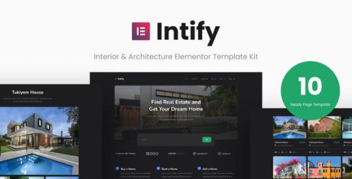 Intify – Real Estate Elementor Template Kit