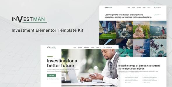 Investman – Invesment Consultant Elementor Template Kit Investman – Invesment Consultant Elementor Template Kit