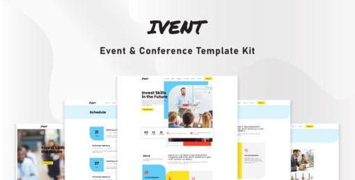 Ivent – Event & Conference Elementor Template Kit